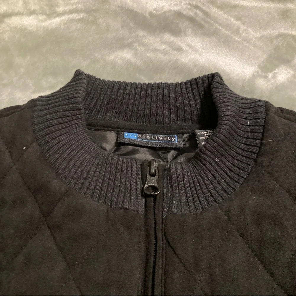 NWOT Vintage Relativity Quilted Lined Vest Size L